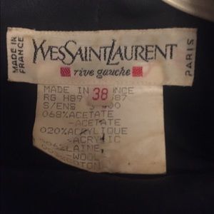 Yves Saint Laurent Dresses - YSL label for @epoquemartin Yves Saint Laurent Dresses - YSL label for @epoquemartin